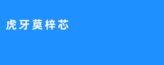 虎牙莫梓芯：激发创新活力，发掘青少年潜力